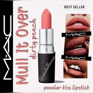 Mull It Over | Powder Kiss Lipstick | Mac Cosmetics | Brand New in Box